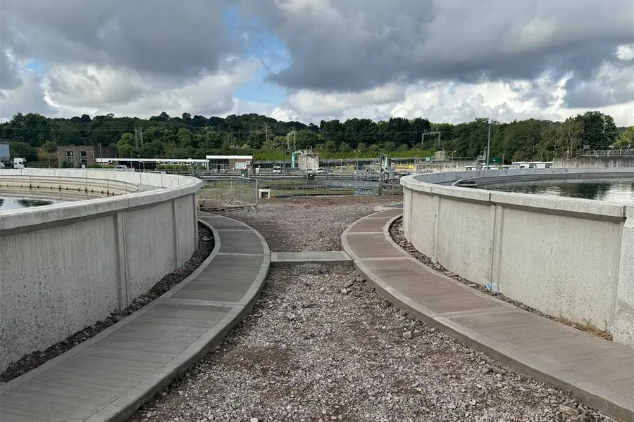 Sewage treatment works project Sewage treatment works project by EI Groundwork